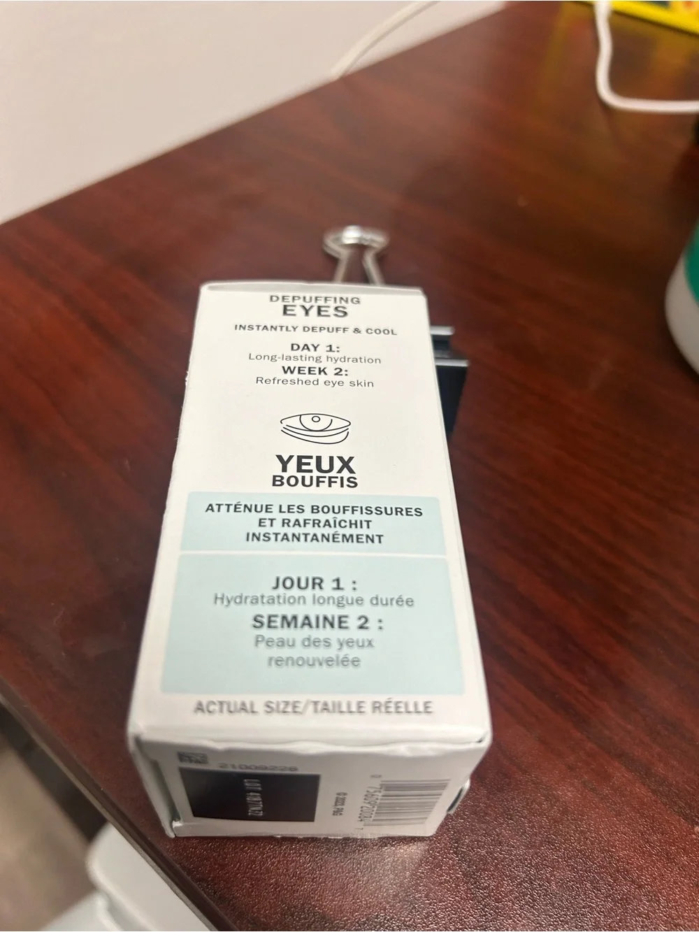 OLAY Hyaluronic Depuffing Eye Gel - Aqua Blue